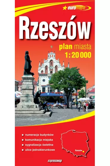 Rzesz�w Plan miasta 1:20