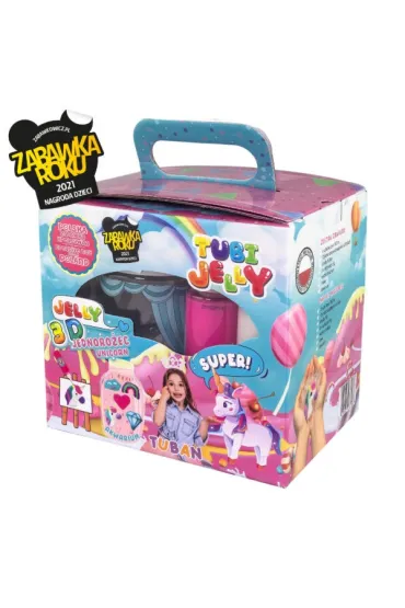 Tubi Jelly 6 kolor�w + akwarium - Jednoro�ec Tuban