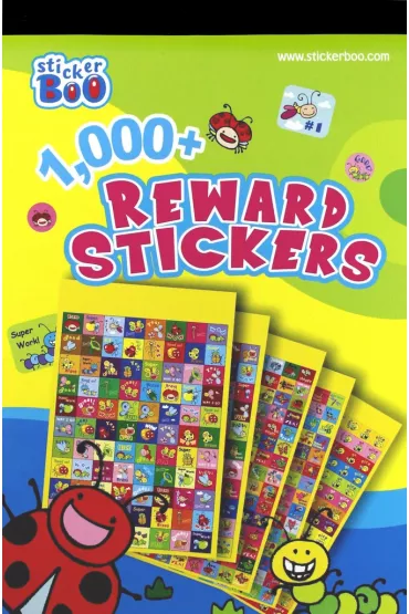 Sticker Boo Ksi��eczka z naklejkami motywacyjnymi