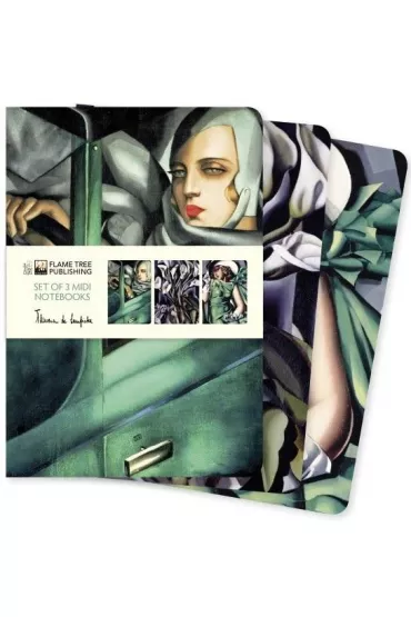Flame Tree Zestaw 3 notatnik�w MIDI Tamara �empicka