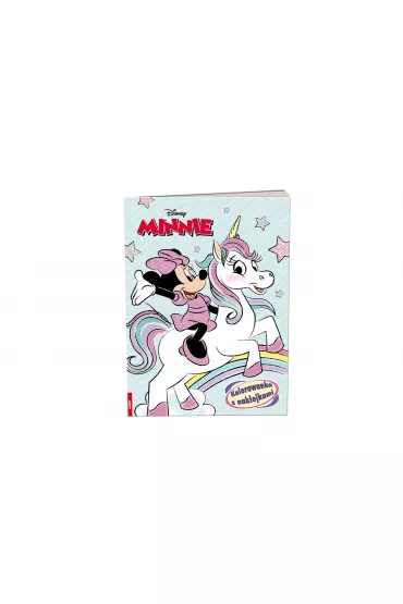 Minnie. Kolorowanka z naklejkami