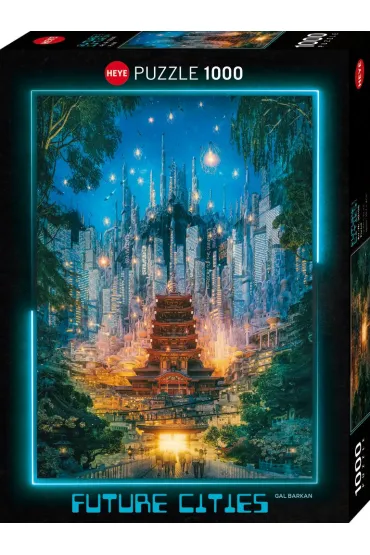 Puzzle 1000 el. Miasta przysz�o�ci, Portal Heye