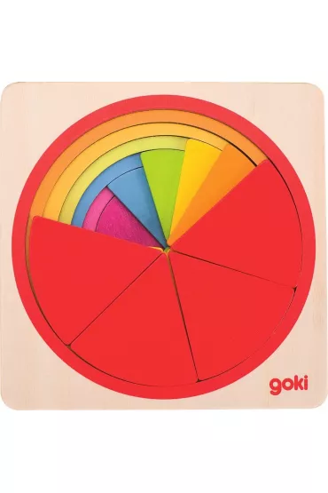 Puzzle warstwowe Ko�a-U�amki Goki