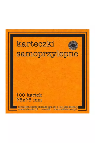 Ziemia Obiecana Karteczki samoprzylepne Fluo 100 kartek