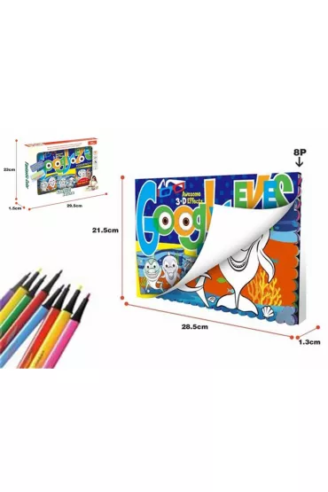 ZEST KREAT KSIAZECZKA DO MALOW 3D AKC 30X23X2 83 Madej