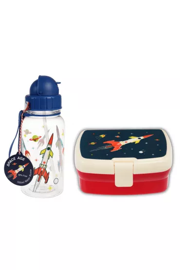 b.box Zestaw �niadaniowy lunchbox i bidon Kosmos