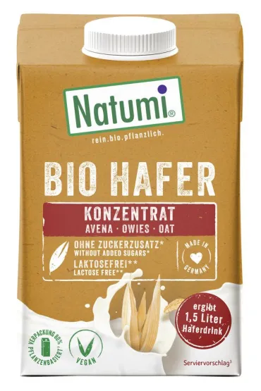 Natumi Koncentrat napoju owsianego 500 ml bio