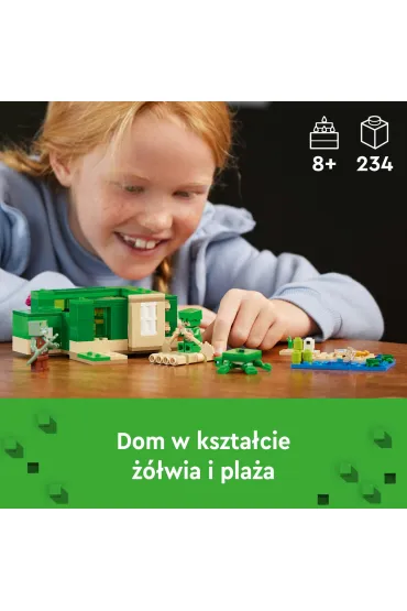 LEGO Minecraft Domek na pla�y ��wi 21254
