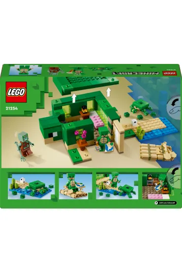 LEGO Minecraft Domek na pla�y ��wi 21254