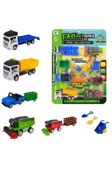 Zestaw pojazd�w farma Trifox
