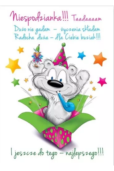 Stamp Karnet Happy B6 + koperta wz�r nr 14