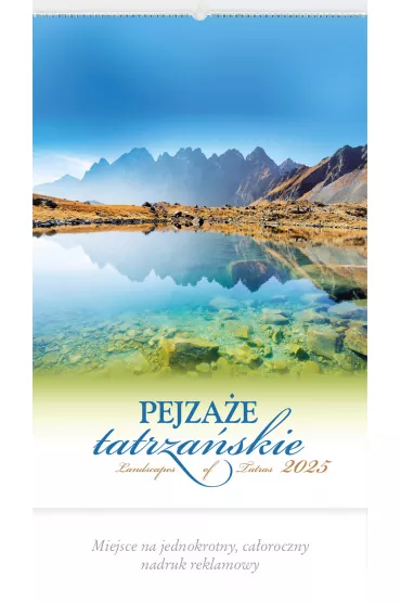 Lucrum Kalendarz 2025 Reklamowy Pejza�e tatrza�skie - X