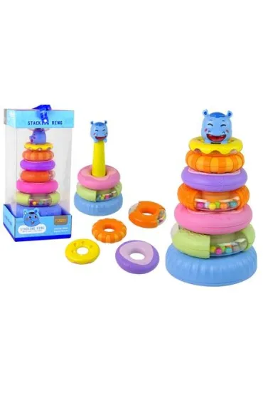 Piramidka edukacyjna LeanToys