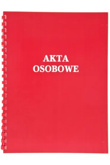 Warta Teczka do akt osobowych A4 binda zewn�trzna