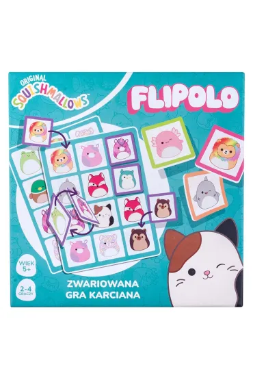Gra planszowa Squishmallows rodzinna John Adams