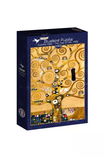Puzzle 1000 el. Gustav Klimt, Drzewo �ycia Bluebird Puzzle