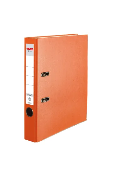 Herlitz Segregator A4 PP Q file pomara�czowy 5 cm
