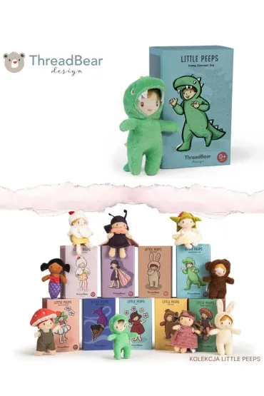 Laleczka Dinozaur Danny ThreadBear Design