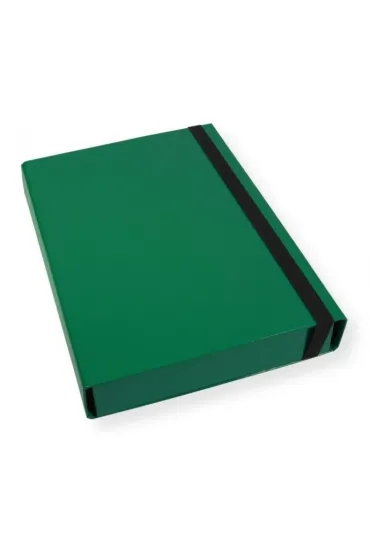 Polsirhurt Teczka A4 skrzyd�owa zielona 5cm