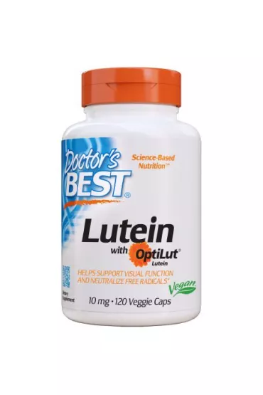 Doctors Best Luteina i Zeaksantyna - OptiLut Suplement diety 120 kaps.
