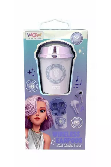 S�uchawki bezprzewodowe WOW00124 1szt.mix