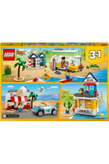 LEGO Creator Kamper na pla�y 31138