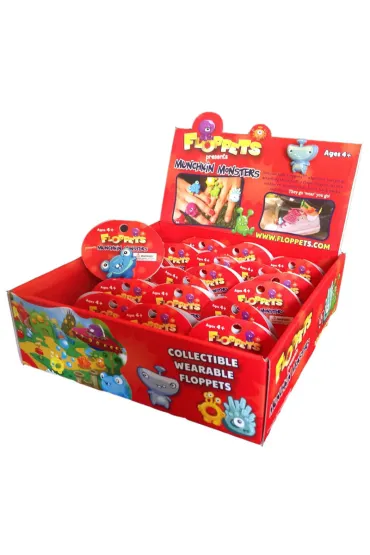 Rzepki potworki czerwone - Floppets