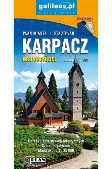 Karpacz plan miasta