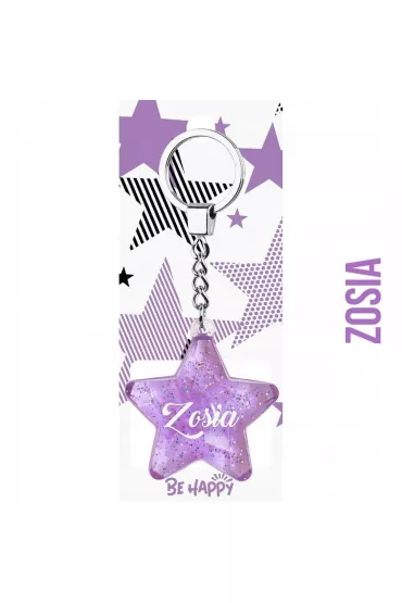 Be-Happy Gifts Brelok Gwiazdka Zosia