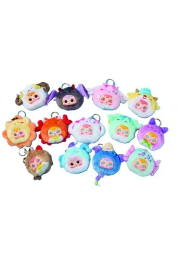 Happy Color Brelok pluszak Zodiac Animals Blind Box