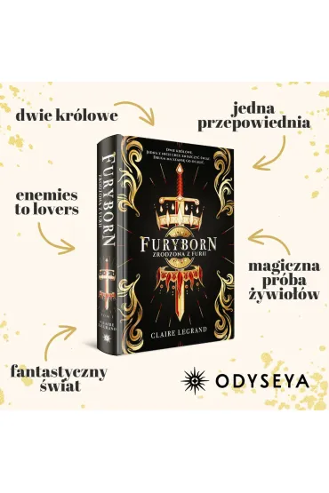 Furyborn. Zrodzona z furii (barwione brzegi) - Claire  Legrand