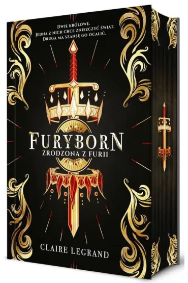 Furyborn. Zrodzona z furii (barwione brzegi) - Claire  Legrand