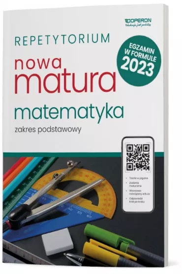 Nowa matura 2023. Matematyka. Repetytorium. Zakres podstawowy
