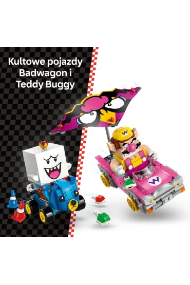 LEGO Super Mario Mario Kart - Wario i King Boo 72038