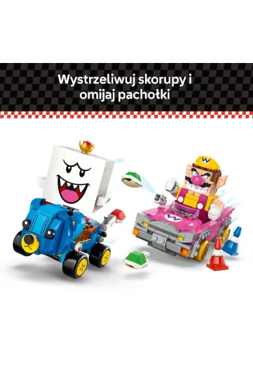 LEGO Super Mario Mario Kart - Wario i King Boo 72038