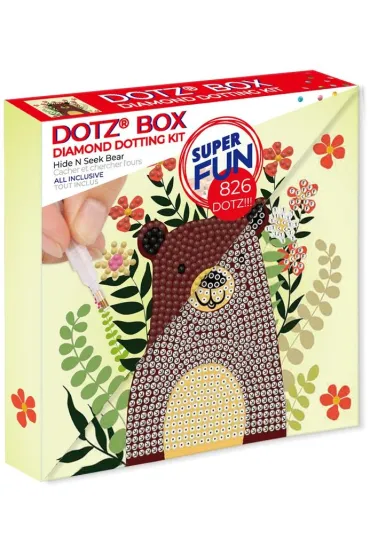 Diamond Dotz - Box Hide N Seek Bear