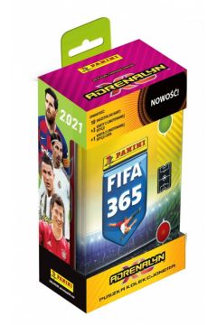 Puszka kolekcjonera z kartami FIFA 365 Adrenalyn XL 2021