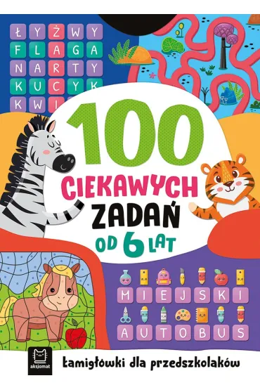 100 CIEKAWYCH ZADA�. �AMIG��WKI DLA PRZEDSZKOLAK�W. OD 6 LAT - Beata Karlik