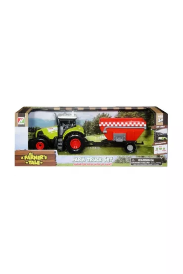 Traktor z przyczep� polski modu� d�wi�kowy Swede
