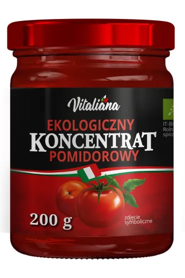 Vitaliana Koncentrat pomidorowy 22% 200 g Bio