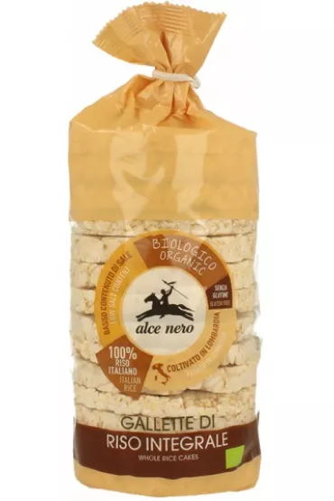 Alce Nero Wafle ryowe penoziarniste 100 g Bio