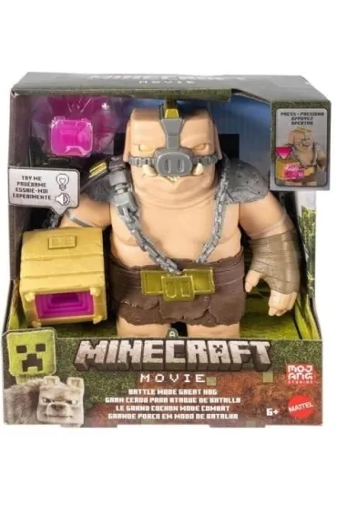 Mincraft Battle Mode Great Hog Feature Figure