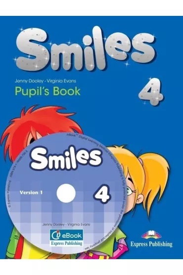 Smiles 4. Pupil's Book + CD - Jenny Dooley, Virginia Evans