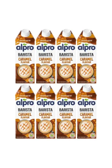 Alpro Barista nap�j owsiano-sojowy karmelowy zestaw 8 x 750 ml