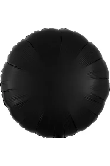 Amscan Balon foliowy Lustre Black okr�g�y 43cm