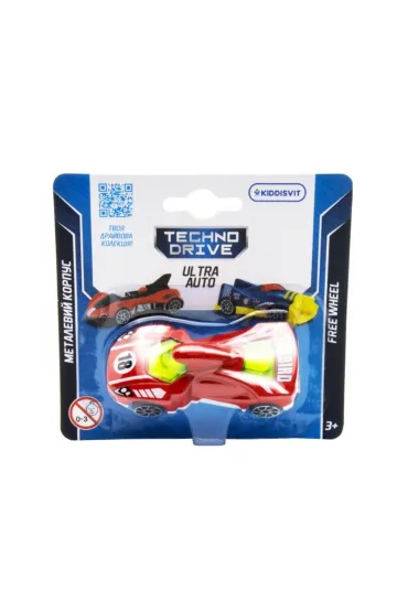Samochodzik Technodrive mini Ultra Auto MIX Kiddisvit Europe