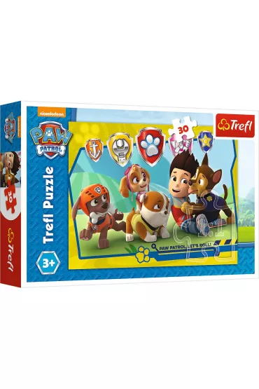 Puzzle 30 el. Ryder i przyjaciele Trefl