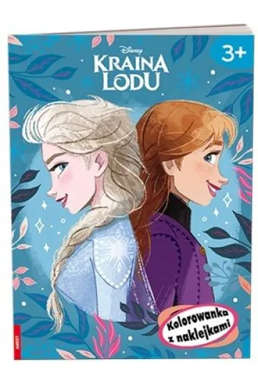 Disney Kraina Lodu. Kolorowanka z naklejkami