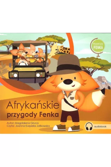 Audiobook Afryka�skie Przygody Fenka CD