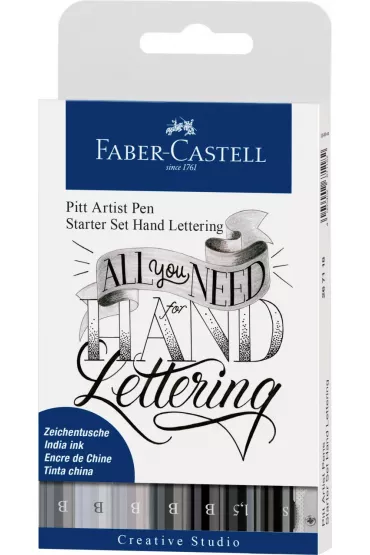 Faber-Castell Zestaw startowy Pitt Artist Pen + akcesoria